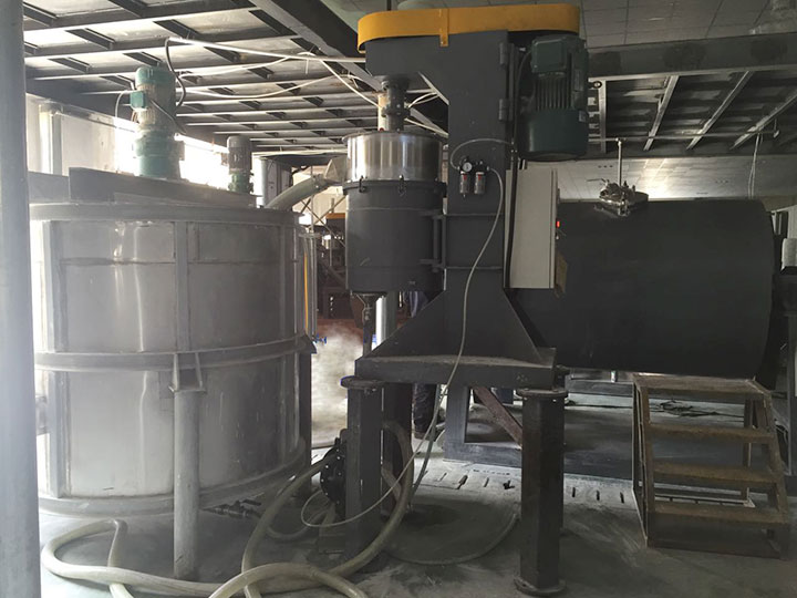 Circulating ball mill