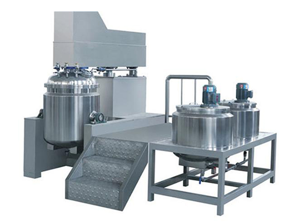 Vacuum homogenizer emulsifier