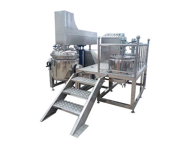 250L vacuum homogenization emulsification unit