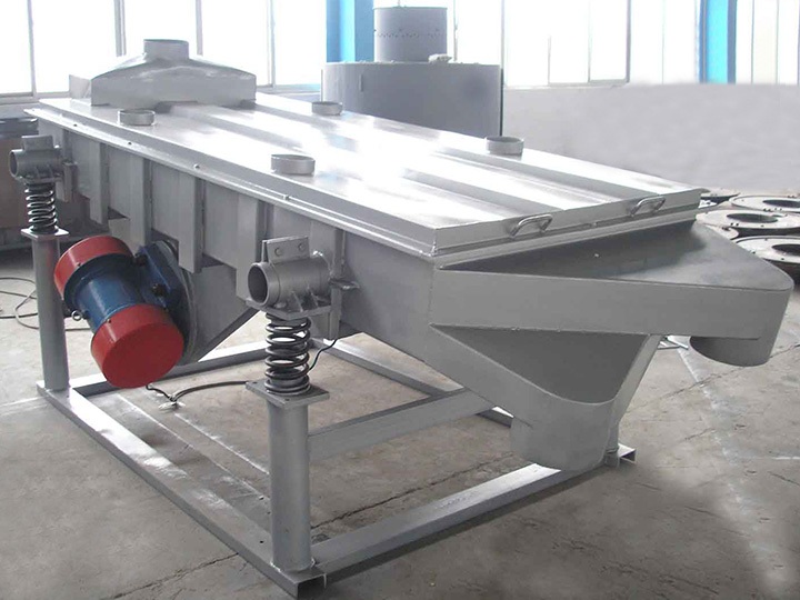 Linear vibrating screen